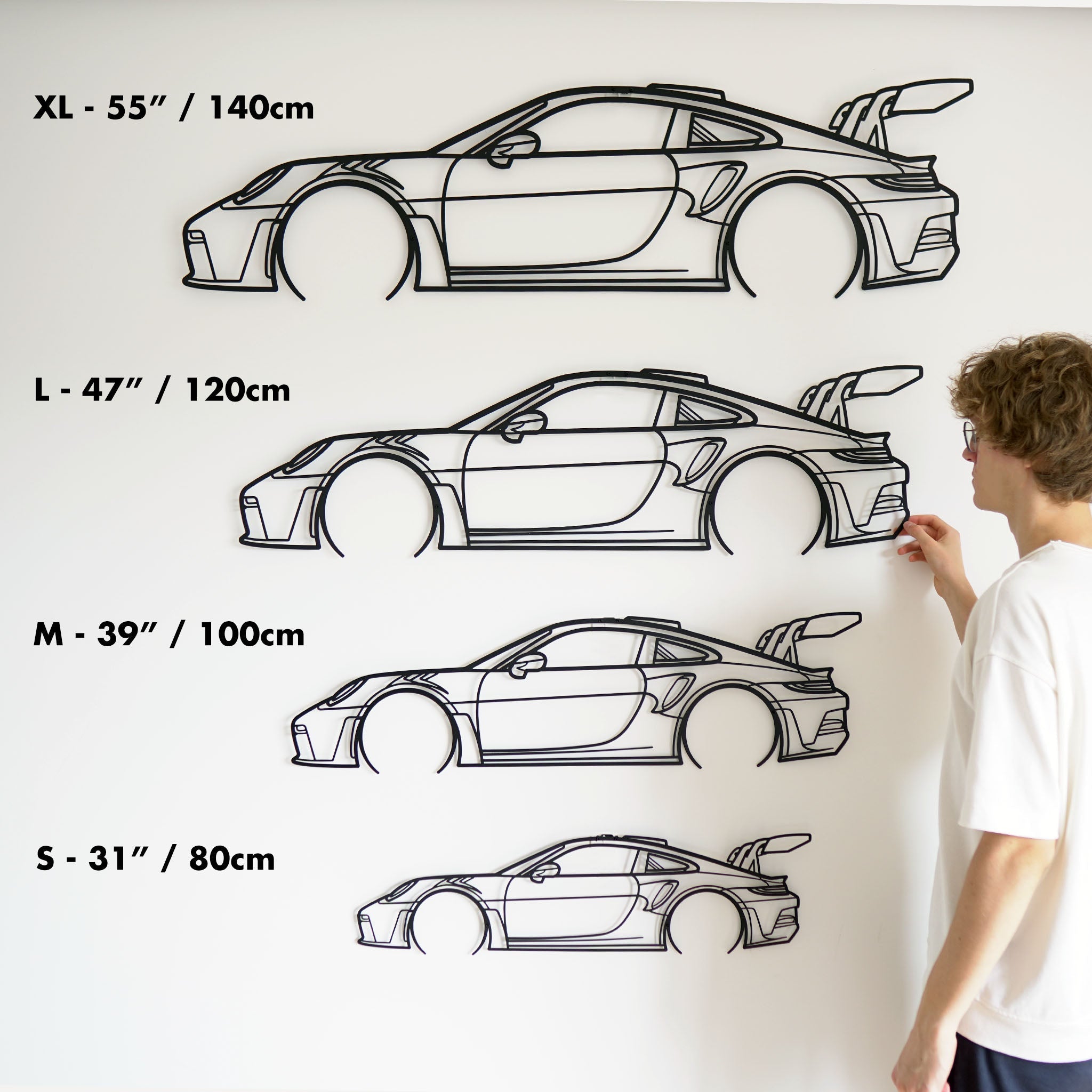 Your Custom Metal Car Silhouette