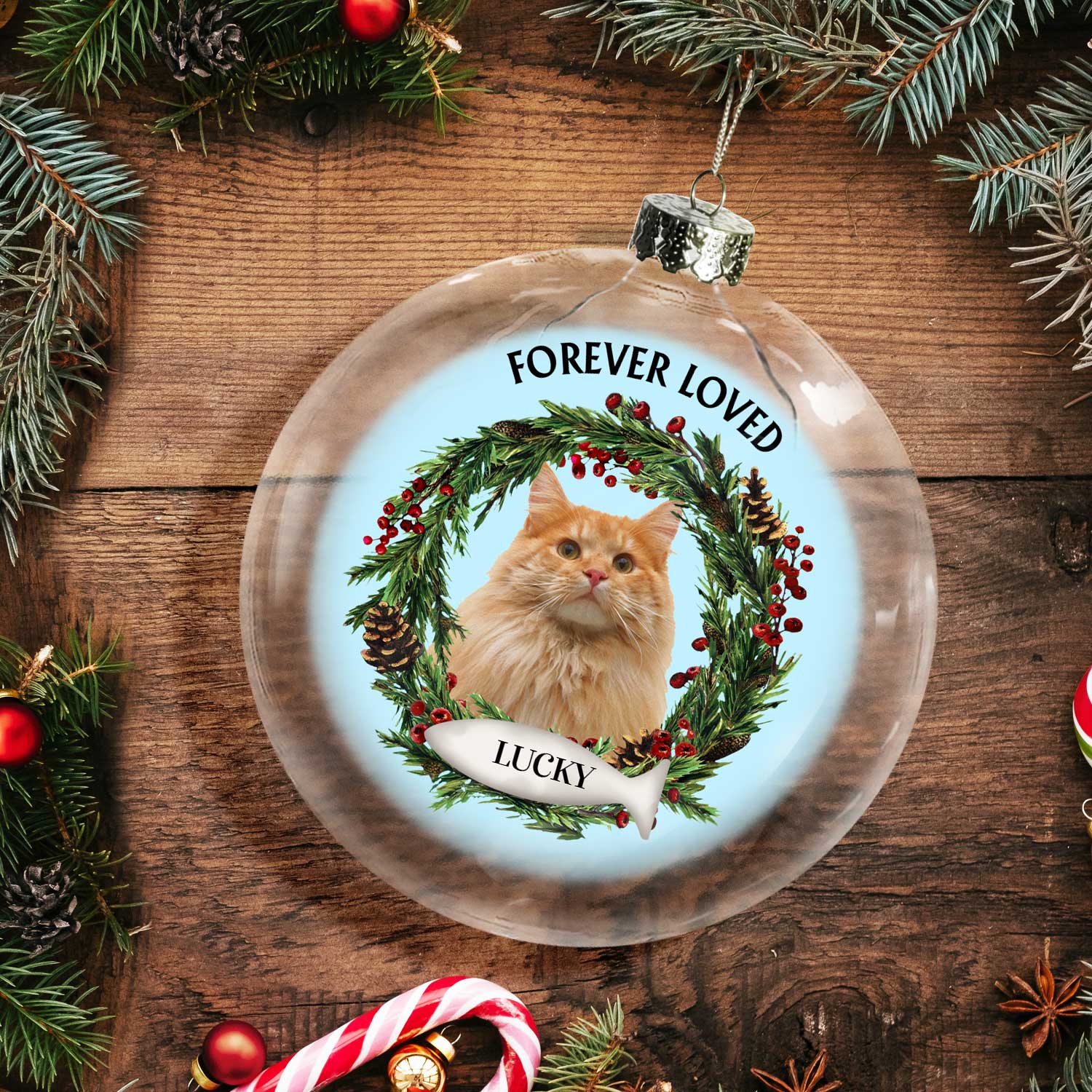Custom Photo Lovely Dogs Cats Forever In My Heart
