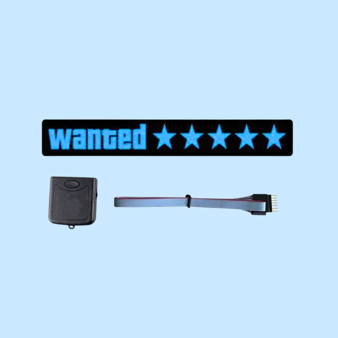 Wanted - LED Sticker
