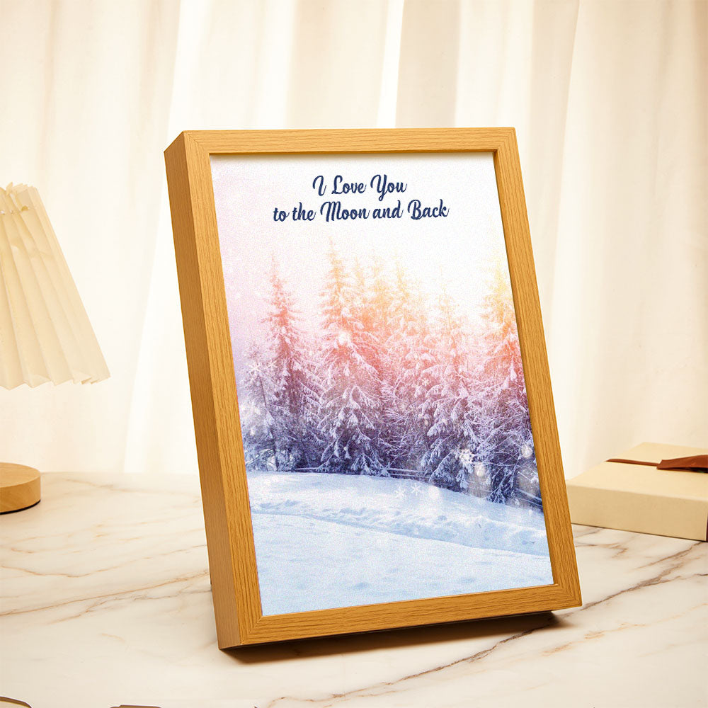 Custom Photo Lamp Personalized Text Light Love Gifts for Her