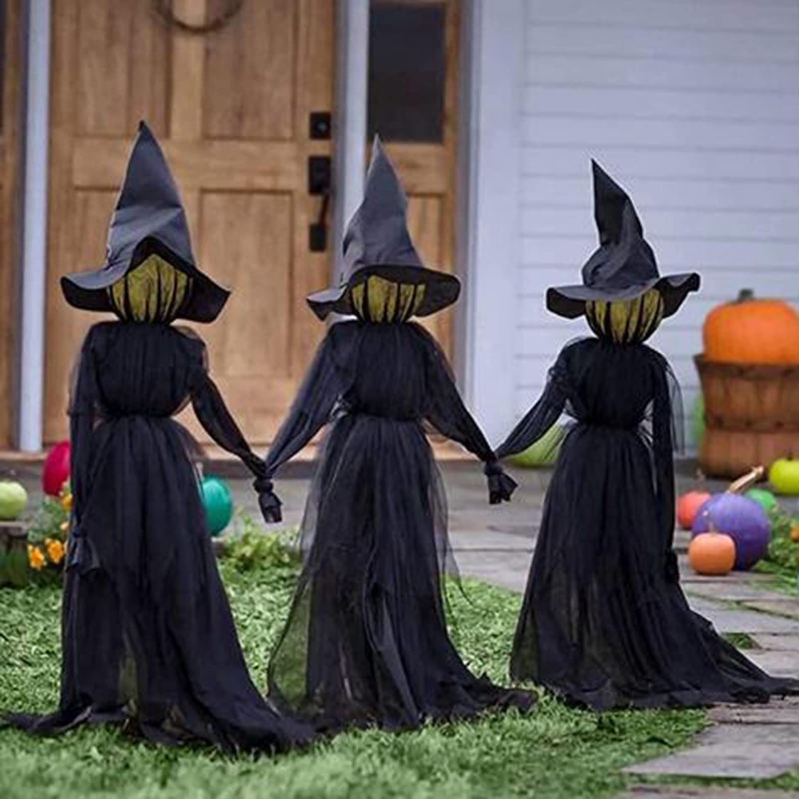 🎃HALLOWEEN PRESALE 48% OFF-Voice Control Screaming Witches Three Sisters(BUY 2 GET FREE SHIPPING)