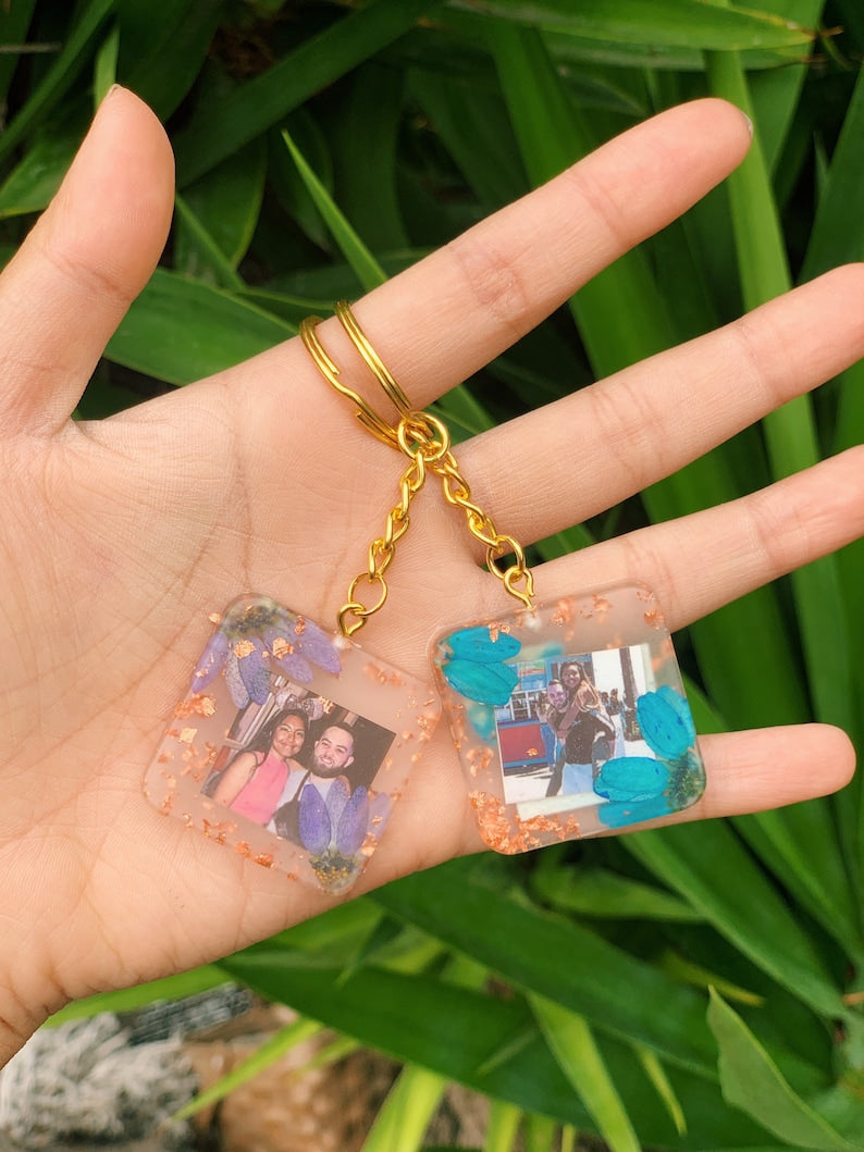 Resin photo keychain | Photo Keychain