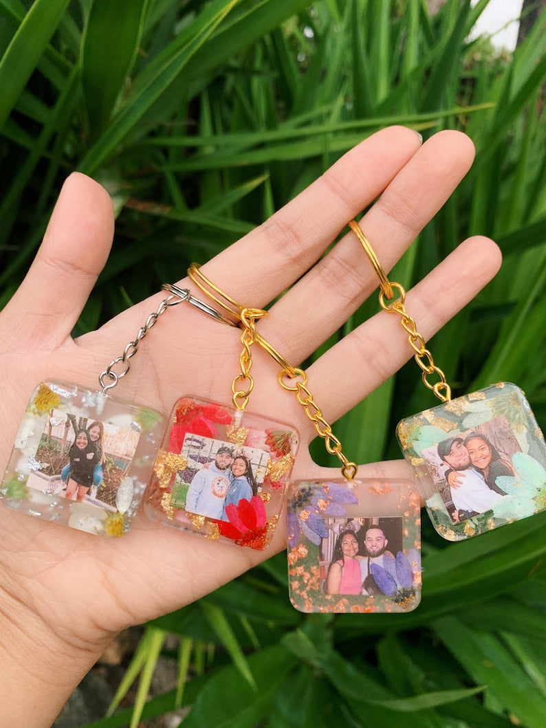 Resin photo keychain | Photo Keychain