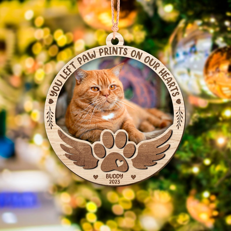 Custom Dog Photo Ornament