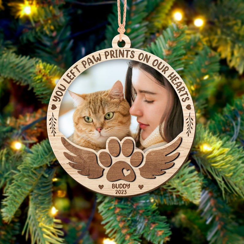 Custom Dog Photo Ornament
