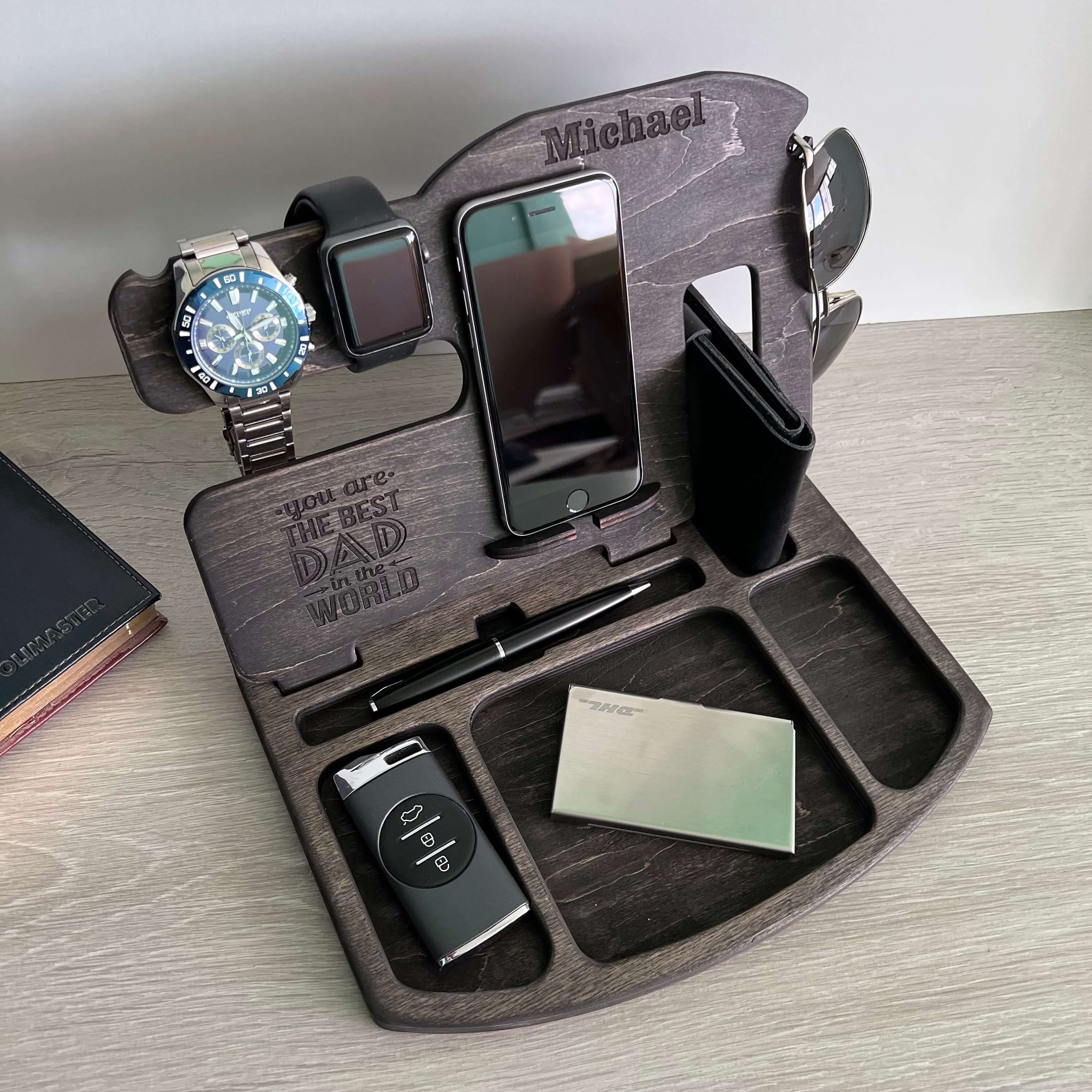 Personalized Handmade Phone Charging Docking Station