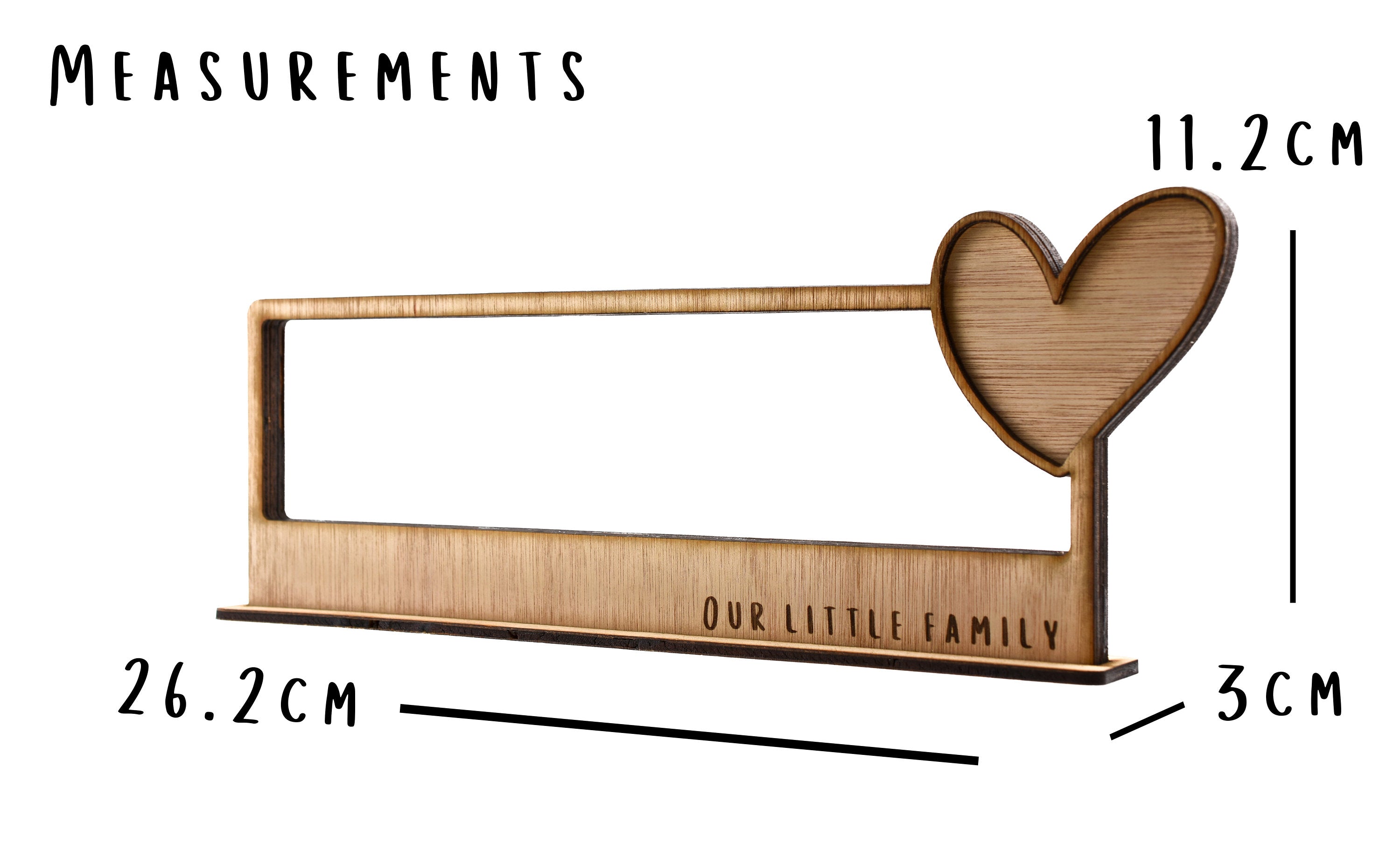 Personalised - Our Little Family | Family Anniversary Gift - Choose Your Own Family Combination