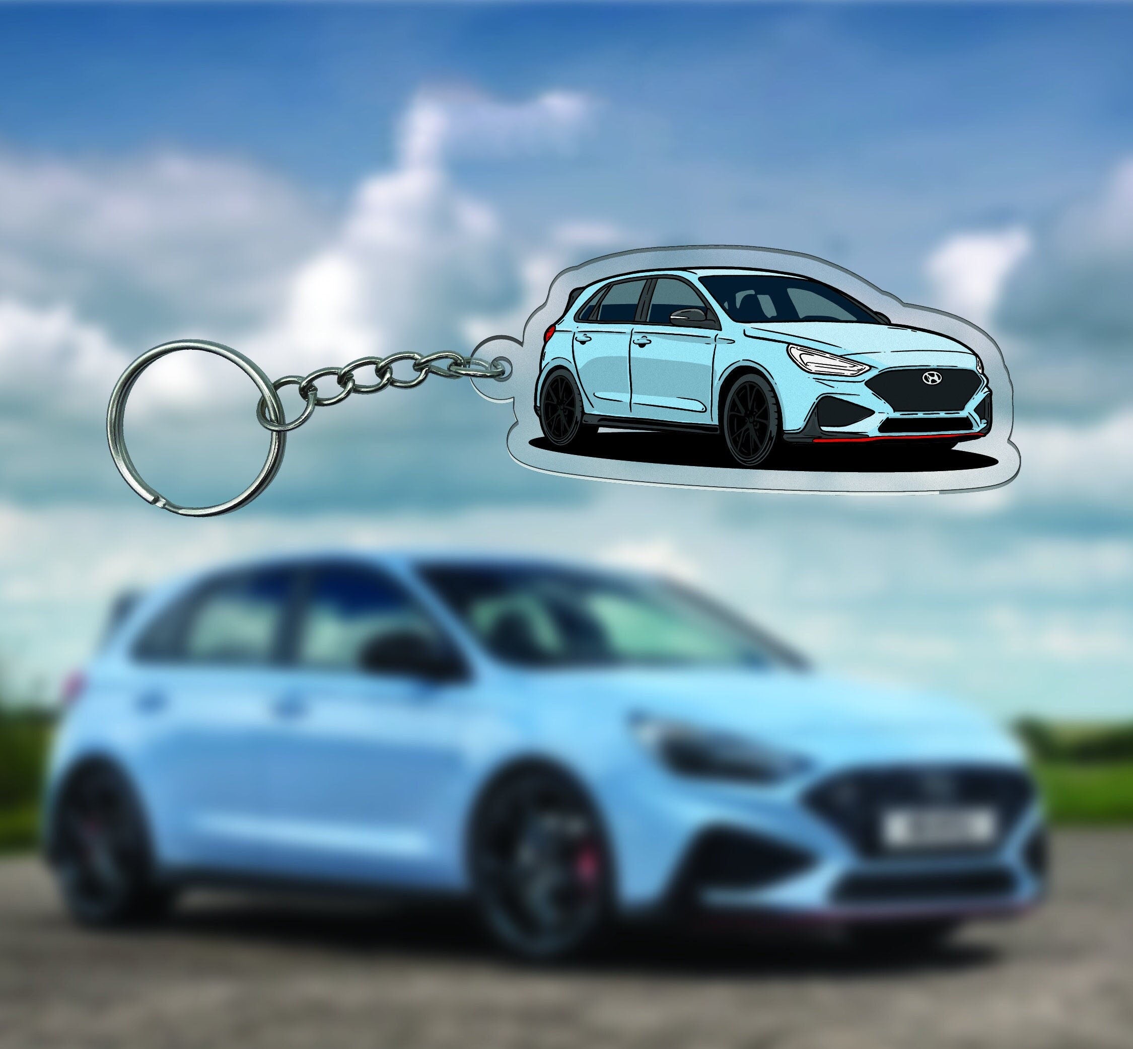 Custom Car Keychain of your Car