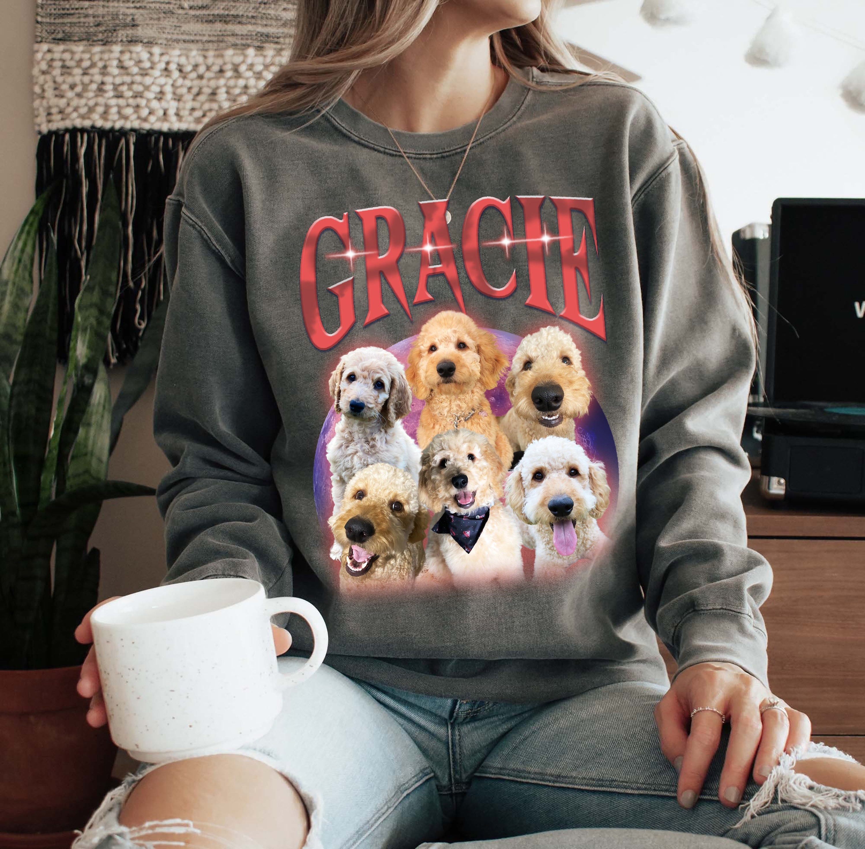 Custom Pet Photo Sweatshirt