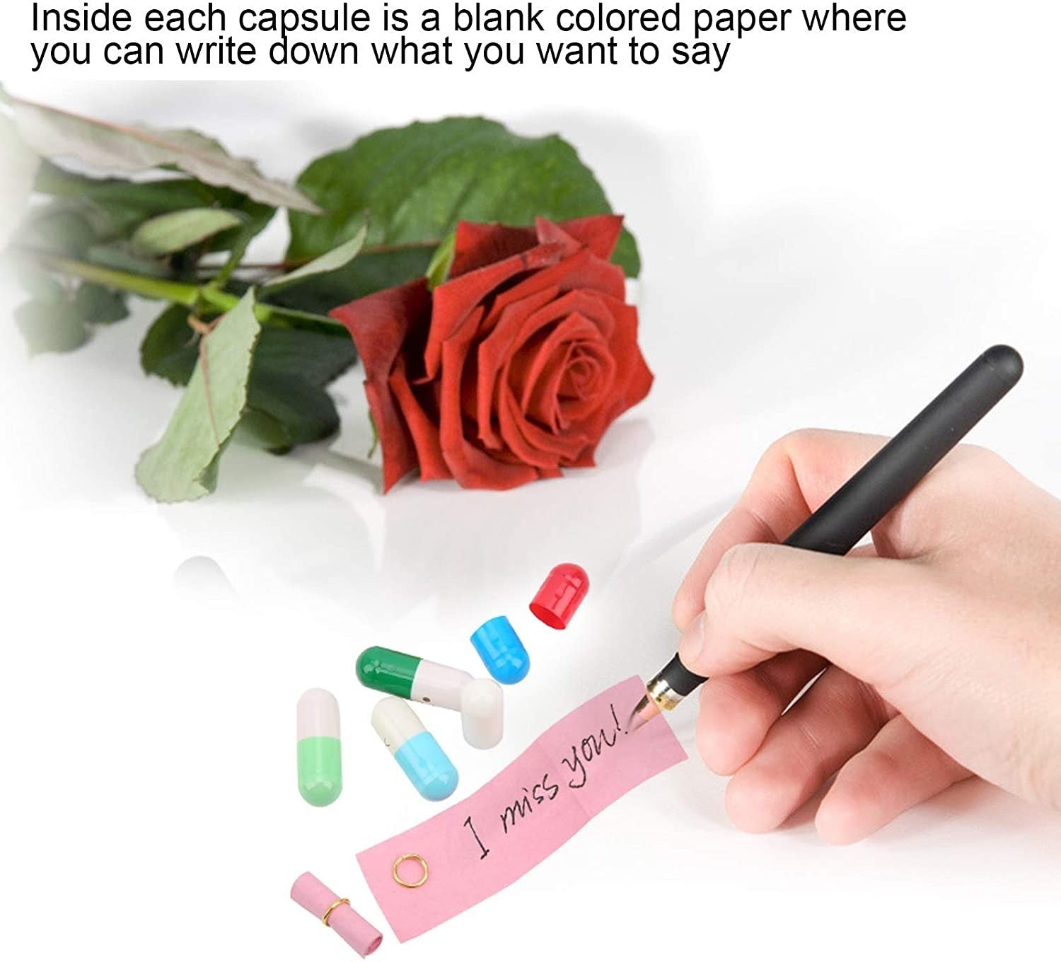Capsule Letters Message In A Bottle (Mixed Color)-Family/Couple Gift🎁