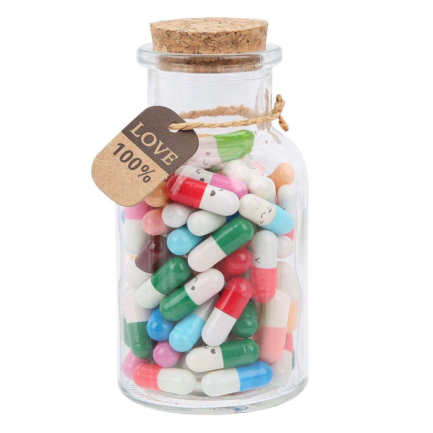 Capsule Letters Message In A Bottle (Mixed Color)-Family/Couple Gift🎁