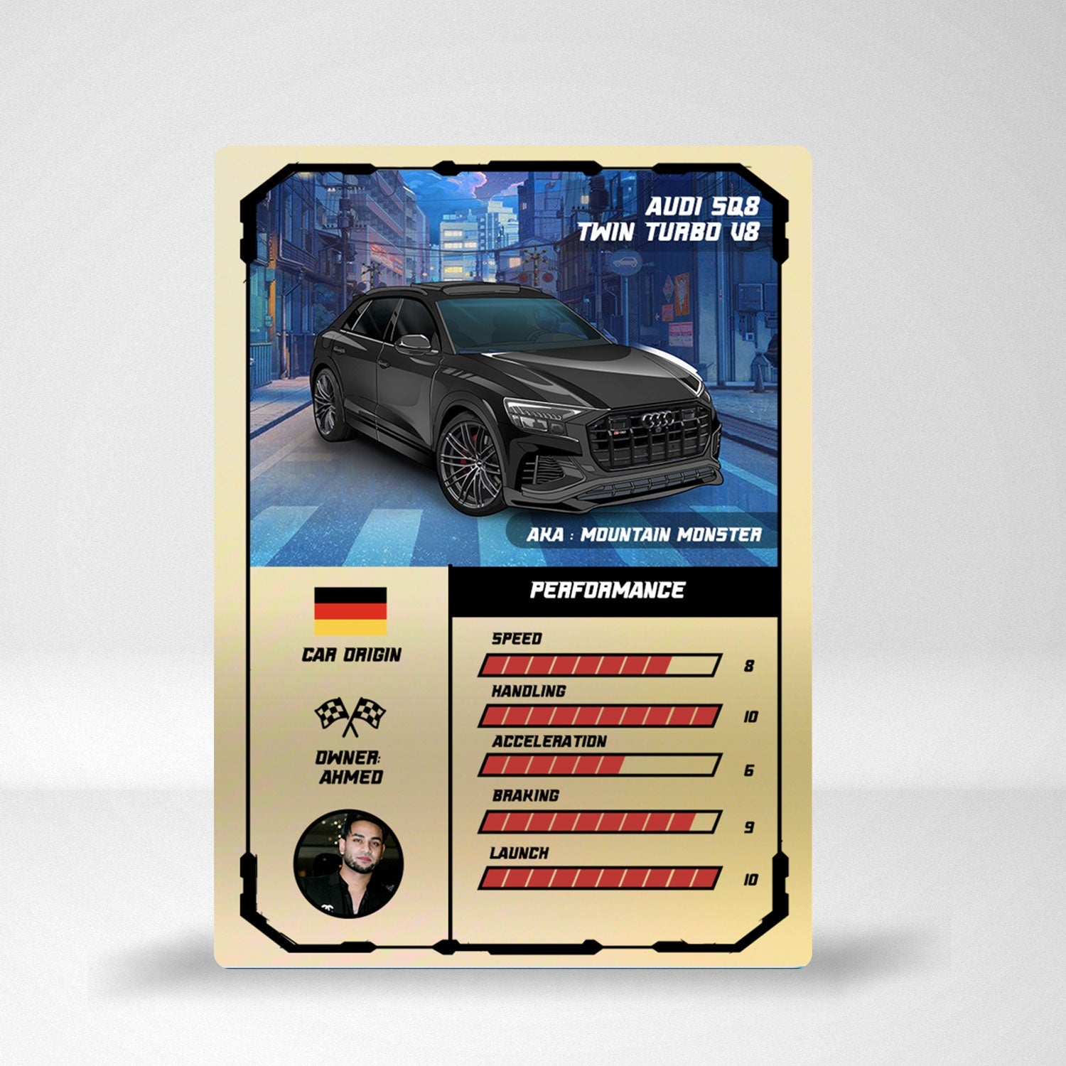 Driver Dynasty Card