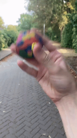Hip Hop Jumping Bounce Fidget Toy